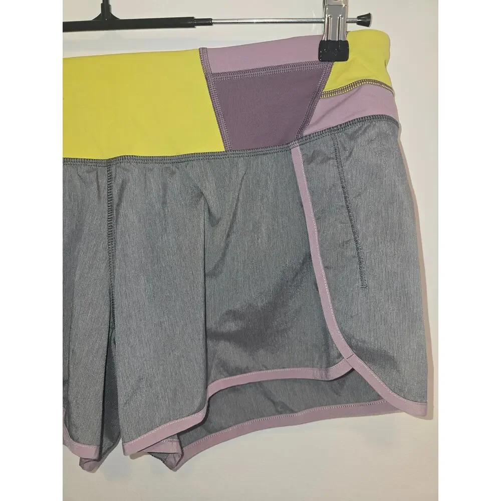 Lululemon Grey Shorts Size 10 Preloved- Great Condition - Picture 2 of 7